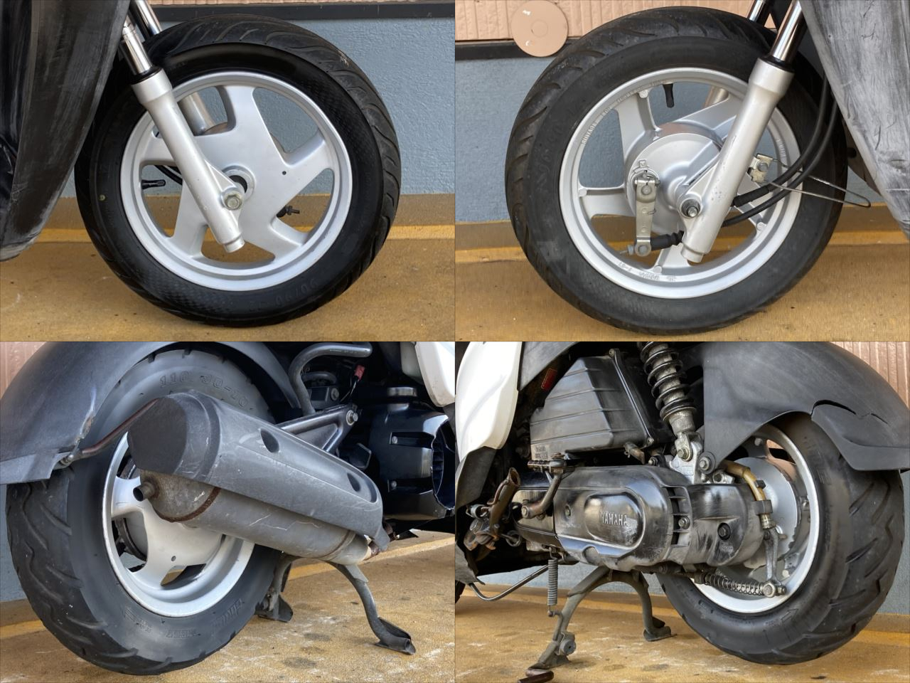 ヤマハ ギア UA06J SU07J 純正マフラープロテクター 80サイズ 殿堂